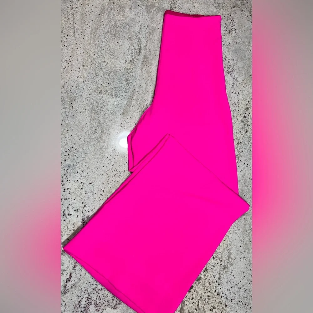 DO+BE Hot Pink Wide Leg Pants - Picture 2 of 5